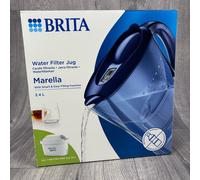 Brita Marella Water Filter Jug 2.4L Blue w/ 1x Maxtra PRO Smart Easy Filling