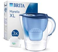 BRITA Marella XL MAXTRA Pro 3.5L Blue Water Filter Table Jug + 3 Pro Cartridges