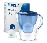 BRITA Marella XL Water Filter Jug Blue (3.5L) incl. 1x MAXTRA PRO All-in-1 cartridge - large-volume jug with digital LTI and Flip-Lid - now in sustainable Smart Box packaging