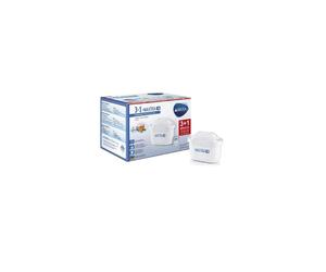 BRITA MAXTR Pack of 3+1 Water Filter Cartridges, Refills Compatible with Brita Pitchers That Reduce Lime and Chlorine