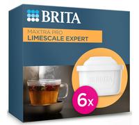 BRITA MAXTRA PRO Limescale Expert Water Filter Cartridge 6 Pack (New) - Original BRITA Refill for Ultimate Appliance Protection, reducing impurities,