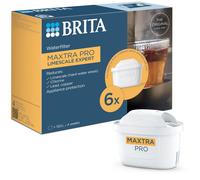 BRITA MAXTRA PRO Limescale Expert Water Filter Cartridge 6 Pack (New) - Original BRITA Refill for Ultimate Appliance Protection, reducing impurities,