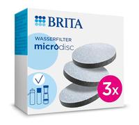 BRITA MicroDisc Replacement Filter Discs for Water Filter Bottles, 3 Pack | Original refill for BRITA water filter bottles models Active & Vital, reducing PFAS, chlorine, micro impurities & more