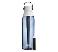 Brita Resolution Bottle, Premium Filtering Bottle Hard Sided Night Sky 26oz, Includes Brita Swag