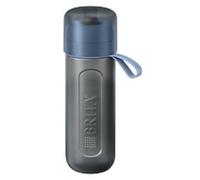 BRITA Sports Water Filter Bottle Model Active Dark Blue (600ml) Inc. 2x Microdisc filters