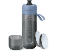 BRITA Sports Water Filter Bottle Model Active Dark Blue (600ml) - squeezable BP