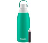 Brita Stainless Steel Insulated Water Bottle with Filter, 32 oz