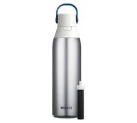 Brita Stainless Steel Premium Filtering Water Bottle BPA-Free Reusable Insulated Replaces 300 Plastic Water Bottles Filter Lasts 2 Months or 40 G