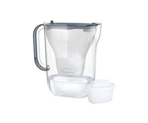 BRITA STYLE ESS MXPRO LED Water Filter Jug, 2.4 l - Stone