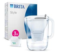 BRITA Style Water Filter Jug Grey (2.4L) Starter Pack incl. 3x MAXTRA