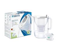 BRITA Style XL Water Filter Jug Grey (3.6 Litre) with 1x MAXTRA PRO All-in-1 cartridge - large volume design jug with smart LED-LTI and Flip-Lid