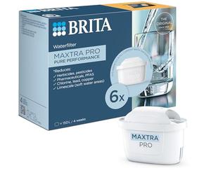 BRITA Water Filter Cartridge MAXTRA PRO Pure Performance - 6 Pack