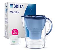 BRITA Marella Cool Water Filter Jug 2,4L + 3 Maxtra Pro All-in-1 Waterfilters Blue