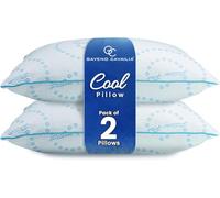 BritAces Luxury Memory Foam Pillows 2 Pack - Orthopaedic Neck & Shoulder Support Bed Pillows - Anti-Allergy Hotel Quality for Side, Back & Stomach Sleepers - 45x70cm, White