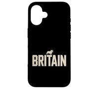 Britain Bulldog Vintage UK Heritage Pride Emblem Case for iPhone 16