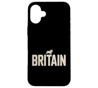 Britain Bulldog Vintage UK Heritage Pride Emblem Case for iPhone 16 Plus
