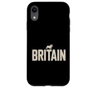 Britain Bulldog Vintage UK Heritage Pride Emblem Case for iPhone XR
