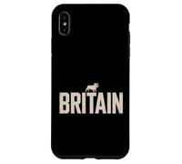 Britain Bulldog Vintage UK Heritage Pride Emblem Case for iPhone XS Max