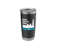 Britain Deserves Better - Reform UK Stainless Steel Insulated Tumbler