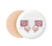 britain flag eu uk Air Cushion Makeup Foundation Sponge Powder Puff