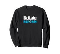 Britain. Great Once Great Again. Reform UK. Patriot Politics Sweatshirt