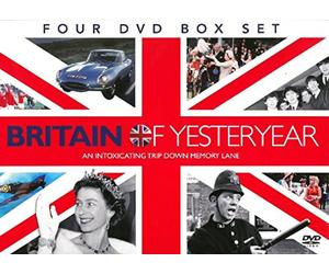 BRITAIN OF YESTERYEAR-AN INTOXICATING TRIP DOWN MEMORY LANE. 4 DVD BOX SET.