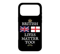 BRITAIN PATRIOT UK UNITED KINGDOM FLAGS BRITISH LIVES MATTER Case for iPhone 17 Pro Max