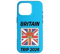 Britain Trip 2026! Matching British Vacation Case for iPhone 16 Pro