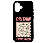 Britain Trip 2026! Matching London Vacation Case for iPhone 16