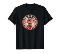 Britain UK British Pride Union Jack Patriot Burnham THE BORE Value Graphic T-Shirt