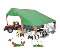 Britains 1:32 Building Set with Case Tractor Toy, Collectable Farm Set, Suitable for Collectors and Children from 3 Years