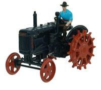 Britains Fordson Major Tractor Model with Steel Wheels - Limited Edition Collectible Diecast Metal Toy Tractor - Suitable for Ages 3+ Years
