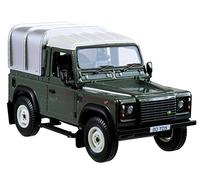 Britains 1:32 Green Land Rover Defender 90 With Canopy, Farm Set Toys Compatible With 1:32 Scale Farm Animals, Suitable Collectors & Children 3 Years +
