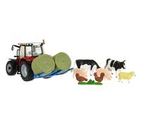 Britains 1:32 Massey Ferguson 5612 Tractor Toy Farm Set, Collectable (US IMPORT)