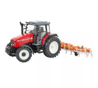 Britains 1:32 Scale Massey Ferguson 6290 Tractor Play Set Model Farm Toy 43335