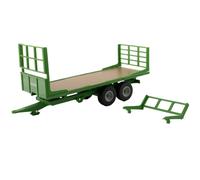 Britains 43414 Flat Bed Trailer Green 1:32 Scale