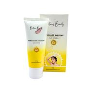 Britains Beauty Sunguard Supreme SPF 60 Sunscreen, Broad Spectrum UVA/UVB Protection, Lightweight Formula for Sensitive Skin - 50g