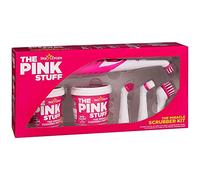 Britains Beauty The Miracle Scrubber Kit The Pink Stuff Star Drops 2 Cleaning Paste Electric Scrubber Kit With 4 Cleaning Brush Heads.