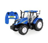 Britains Big Farm Radio Controlled New Holland T6.180 Tractor, Tractor Toys Compatible with 1:16 Scale Farm Animals and Toys, Suitable for Collectors & Children from 3 Years