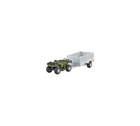 Britains Farm Toys Quad Bike with Trailer - 1:32 Scale Farm Set Collectibles for Kids & Adults - Indoor & Outdoor Die Cast Kids Toys - Educational