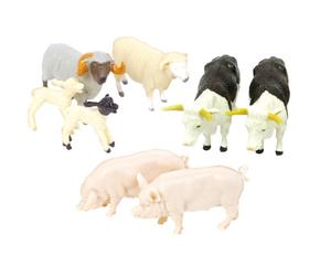 BRITAINS FARMYARD MIXED ANIMAL VALUE PACK