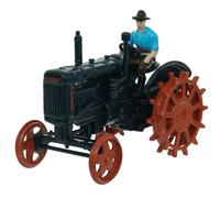 Britains Fordson Major Tractor Model with Steel Wheels - Limited Edition Collectible Diecast Metal Toy Tractor - Suitable for Ages 3+ Years