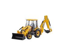 Britains JCB 3CX SiteMaster Plus Backhoe Loader - Diecast Construction Toy Tractor Farm Toys 1 32 Scale - Metal and Plastic Tractor Toys - Collectible Model Tractors for Plus 3 Year Olds