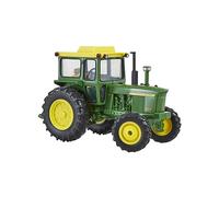 Britains John Deere 4020 With Cab Tractor Toy - 1:32 Scale Detailed Model Tractors - Collectible Farm Toy - Indoor & Outdoor Educational Toys - Durable Diecast Cars - Kids Toys +3 Years Old