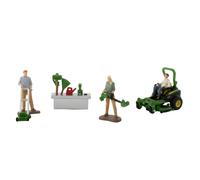 Britains Garden Playset John Deere Farm Toy Set Tractor, Detailed Miniatures, Durable Construction
