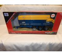 BRITAINS KANE TRI AXLE HALFPIPE SILAGE TRAILER 43284 BNIB 1:32