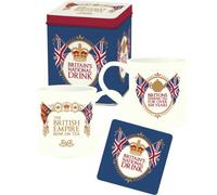Britain's National Drink Heritage Mug & Coaster Set