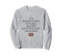 BRITAINS PATRIOT BRITISH PRIDE SUPPORTERS IT'S REDICULOUS UK Sweatshirt