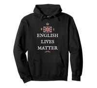 BRITAINS PATRIOTS BRITISH PRIDE SUPPORTERS ENGLISH LIVES UK Pullover Hoodie