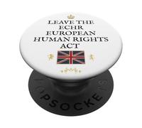 BRITAINS PATRIOTS BRITISH PRIDE SUPPORTERS HUMAN RIGHTS ECHR PopSockets Adhesive PopGrip